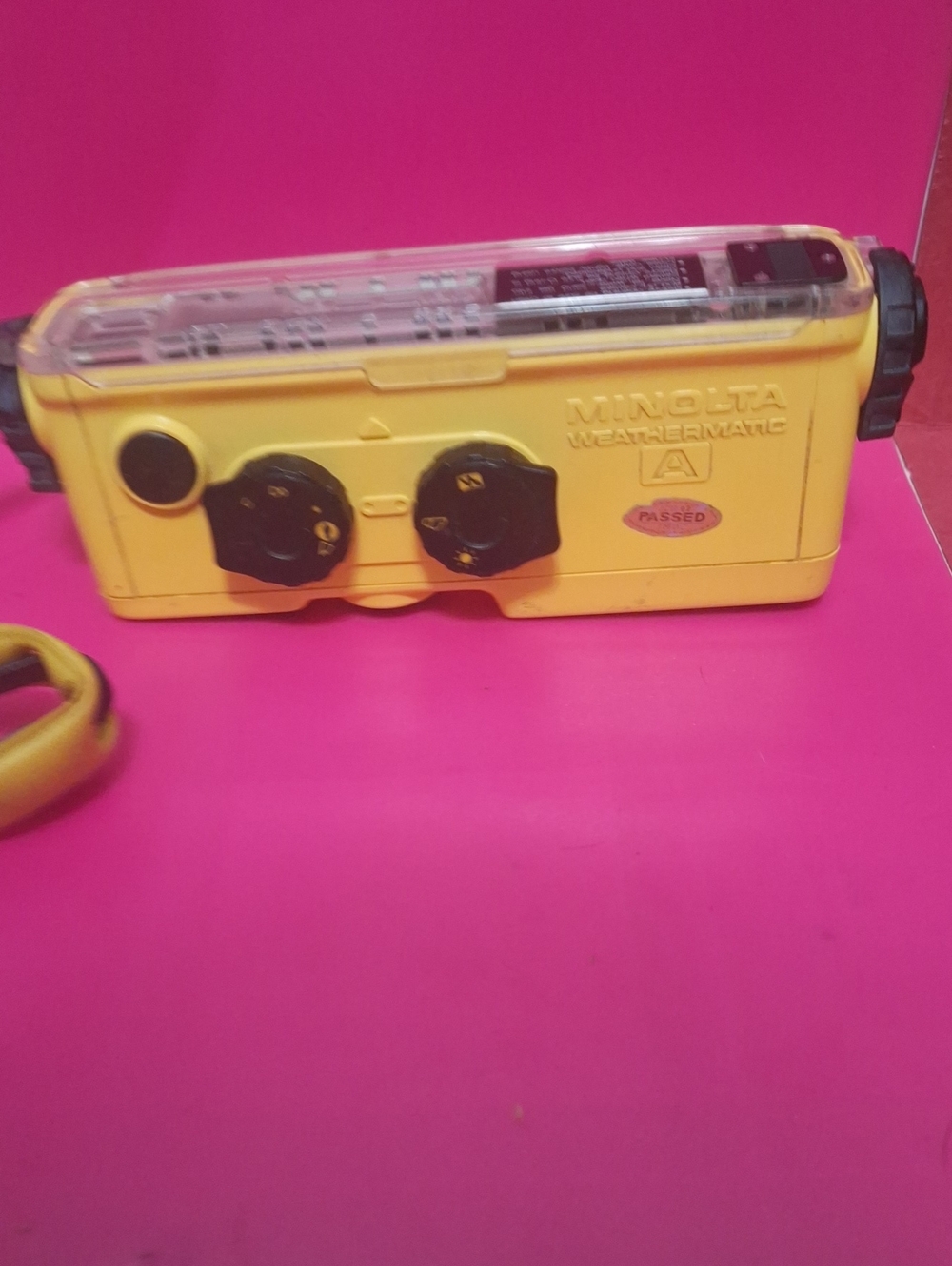 Minolta Weathermatic Underwater Camera (A)